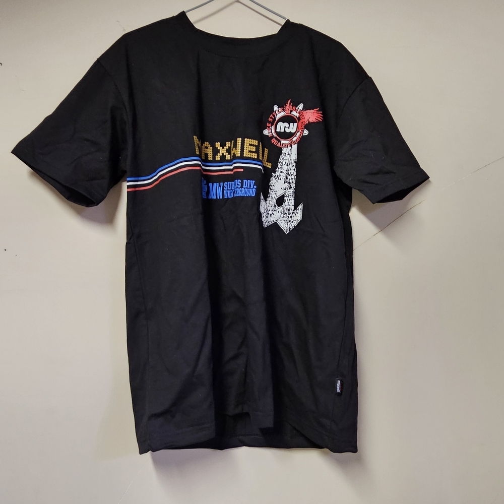 Maxwell Black Graphic T-Shirt